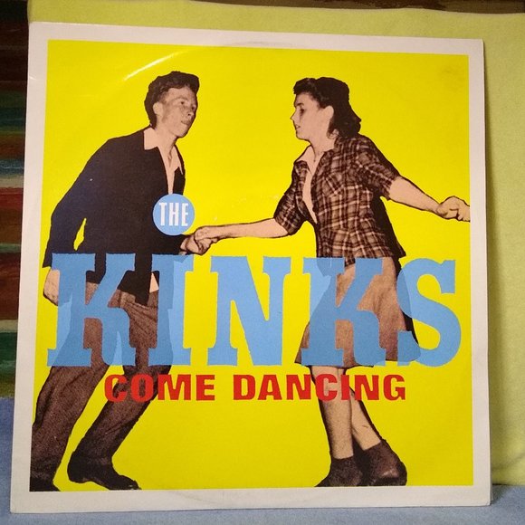 The Kinks Come Dancing 1982 UK Single Vinyl Record - Picture 1 of 4
